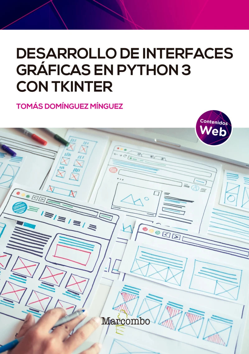 Portada: Desarrollo de interfaces gráficas en Python 3 con Tkinter
