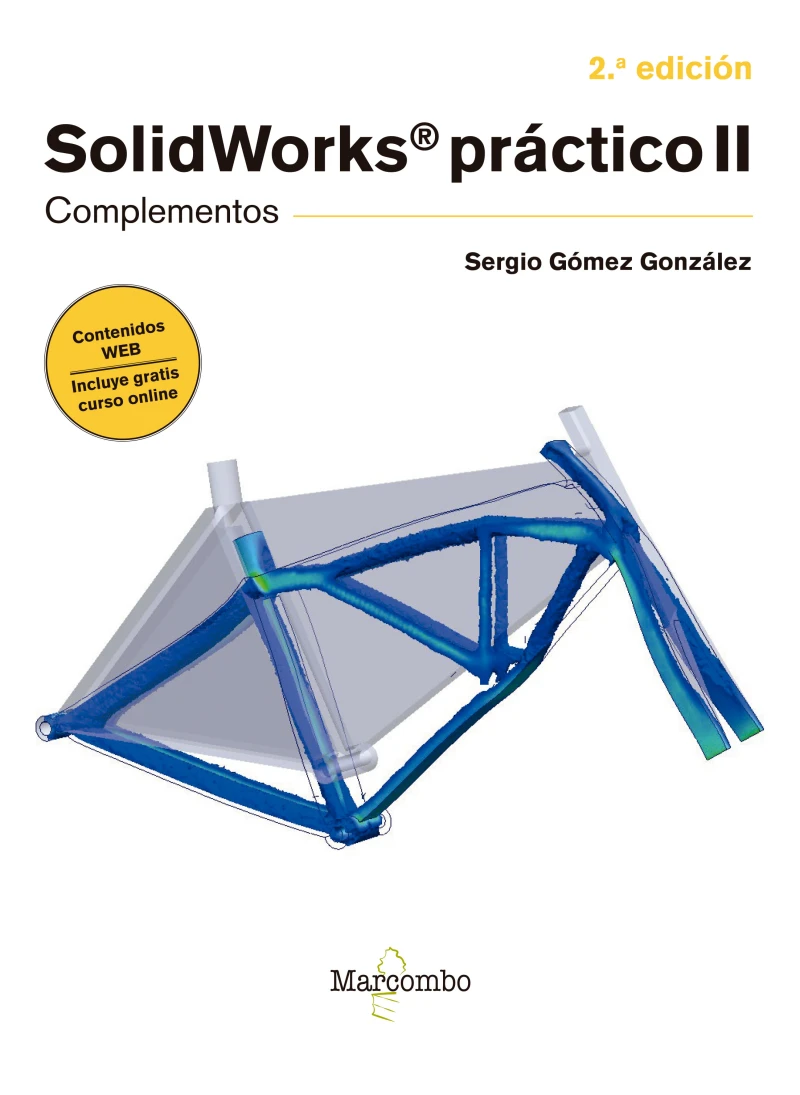 Portada: SolidWorks práctico II - 2.ª edición