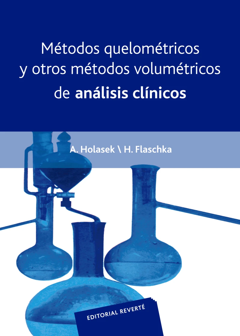 Portada: Métodos quelométricos y otros métodos volumétricos de análisis clínicos