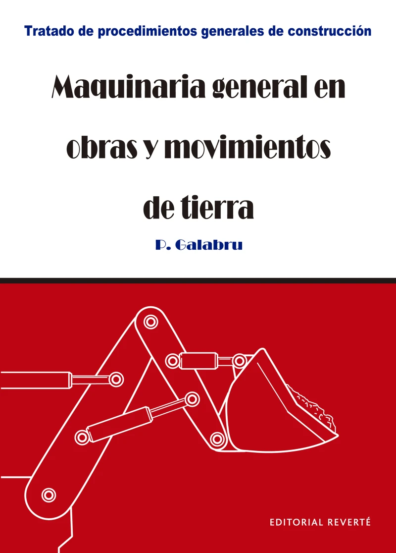 Portada: Maquinaria general en obras y movimientos de tierra