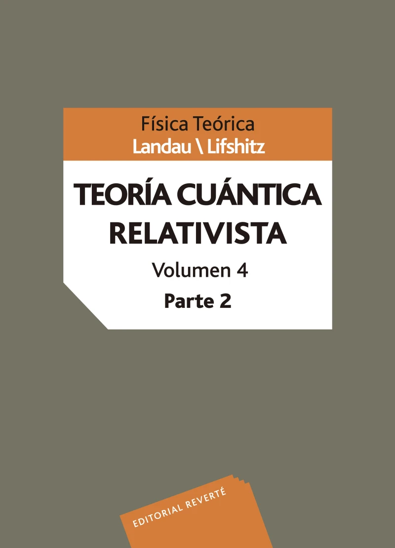 Portada: Teoría cuántica relativista