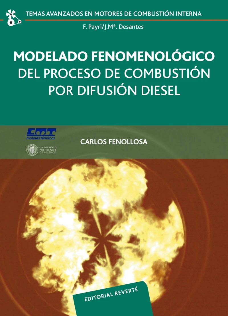 Portada: Modelado fenomenológico del proceso de combustión por difusión diésel