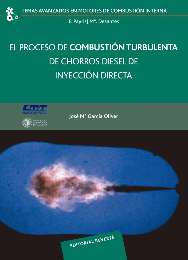 Portada: El proceso de combustión turbulenta de chorros diésel de inyección directa