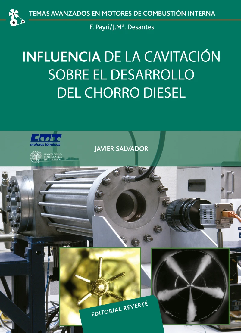Portada: Influencia de la cavitación sobre el desarrollo del chorro diésel