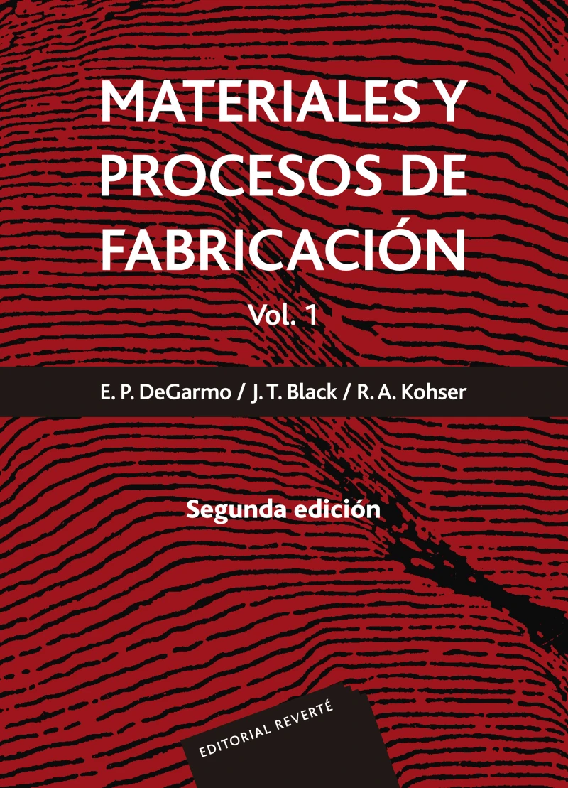 Portada: Materiales y procesos de fabricación. Vol. 1
