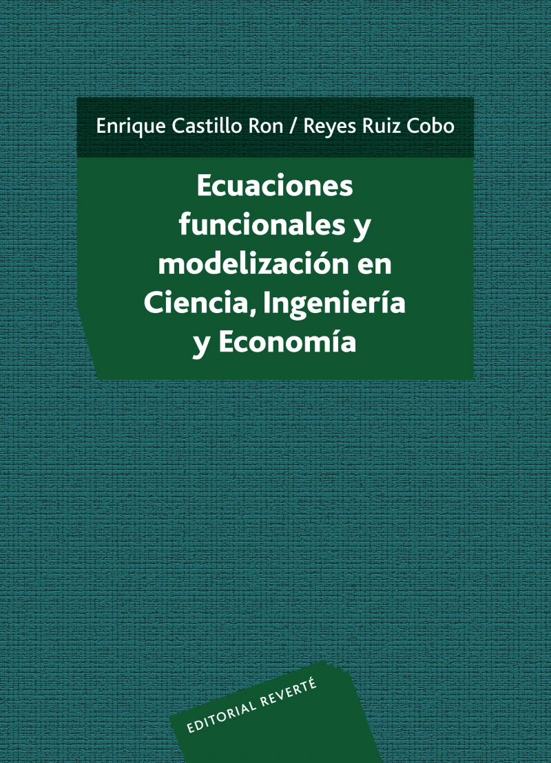 Portada: Ecuaciones funcionales y modelización en ciencia, ingeniería y economía