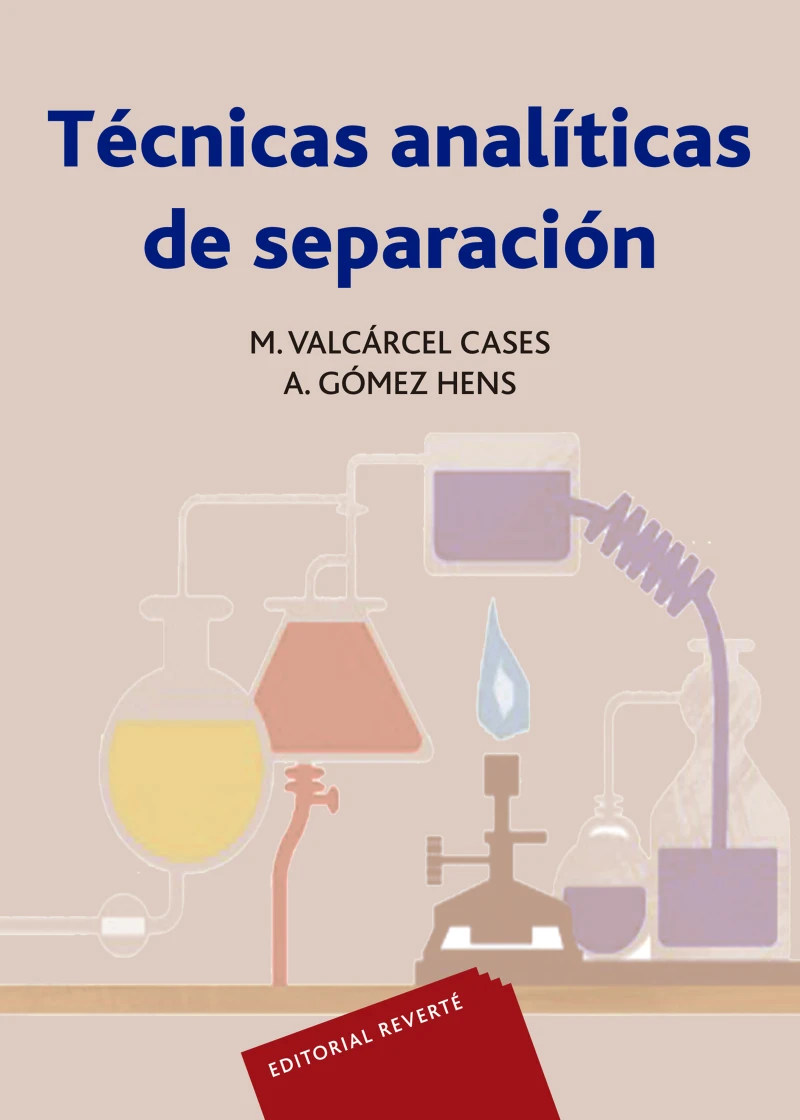 Portada: Técnicas analíticas de separación