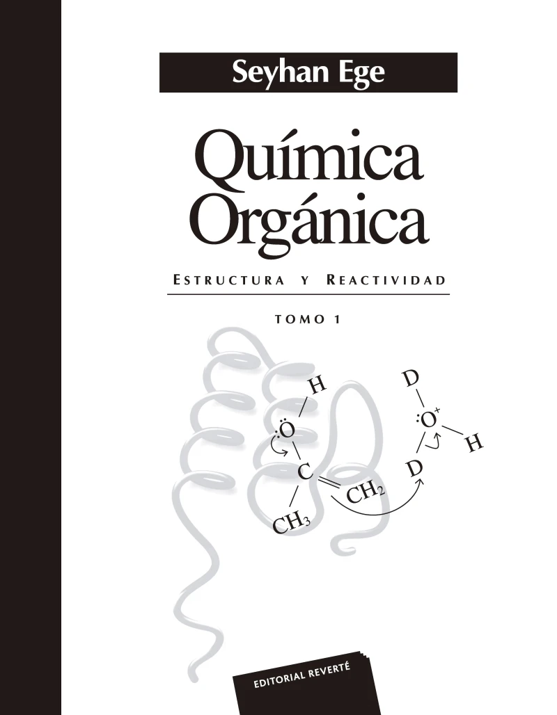 Portada: Química orgánica Tomo 1