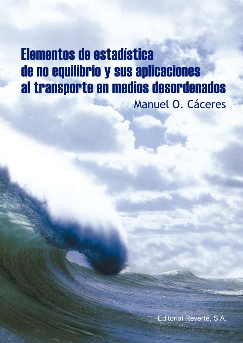Portada: Elementos de estadística de no equilibrio y sus aplicaciones al transporte en medios desordenados