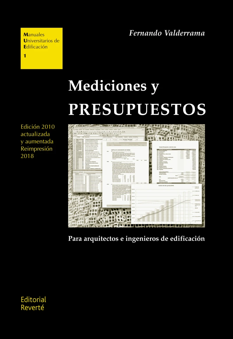 Portada: Mediciones y presupuestos