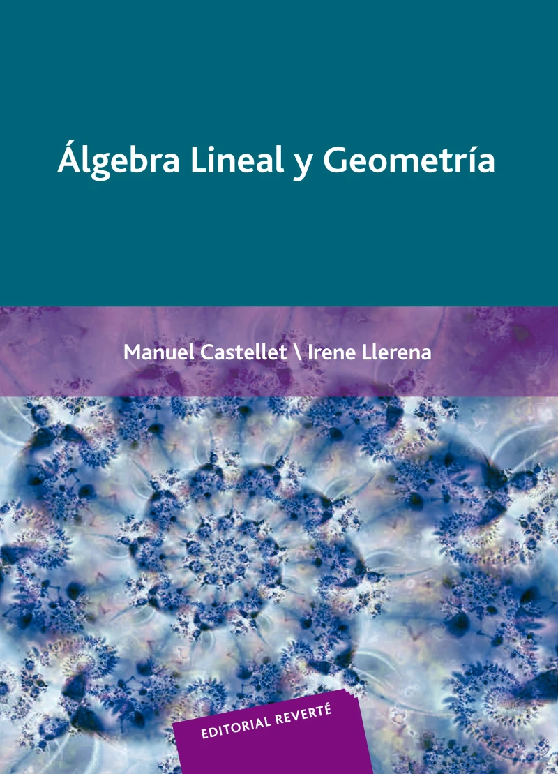 Portada: Álgebra lineal y geometría