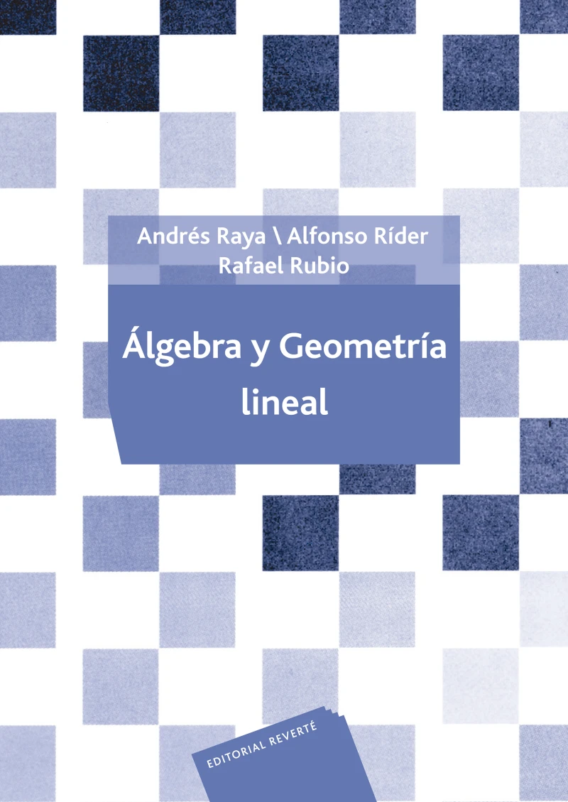 Portada: Álgebra y geometría lineal