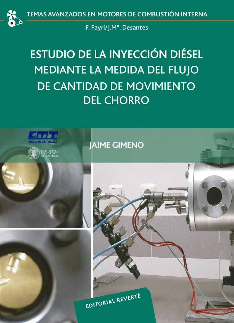 Portada: Estudio de la inyección diésel mediante la medida del flujo de cantidad de movimiento del chorro