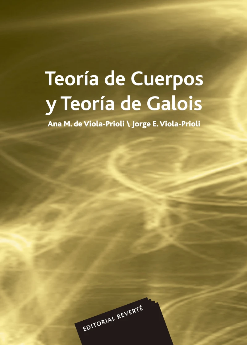 Portada: Teoría de cuerpos y teoría de Galois