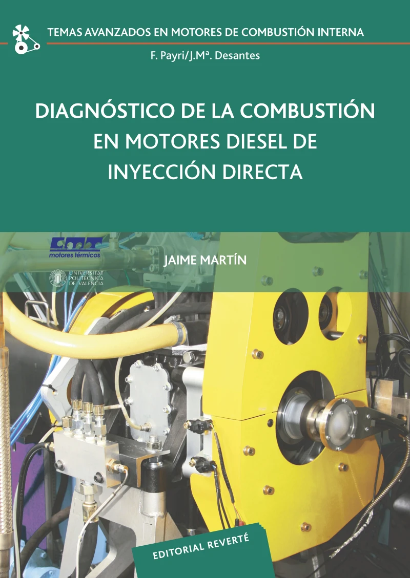 Portada: Diagnóstico de la combustión en motores diésel de inyección directa
