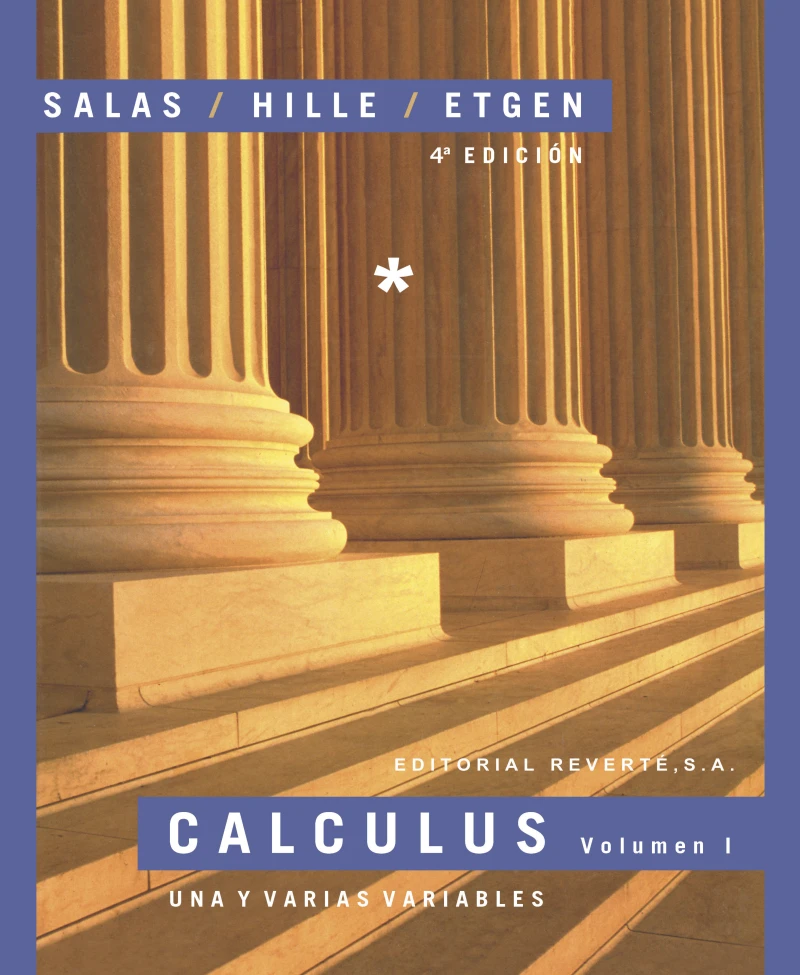 Portada: Calculus. Una y varias variables. Volumen I