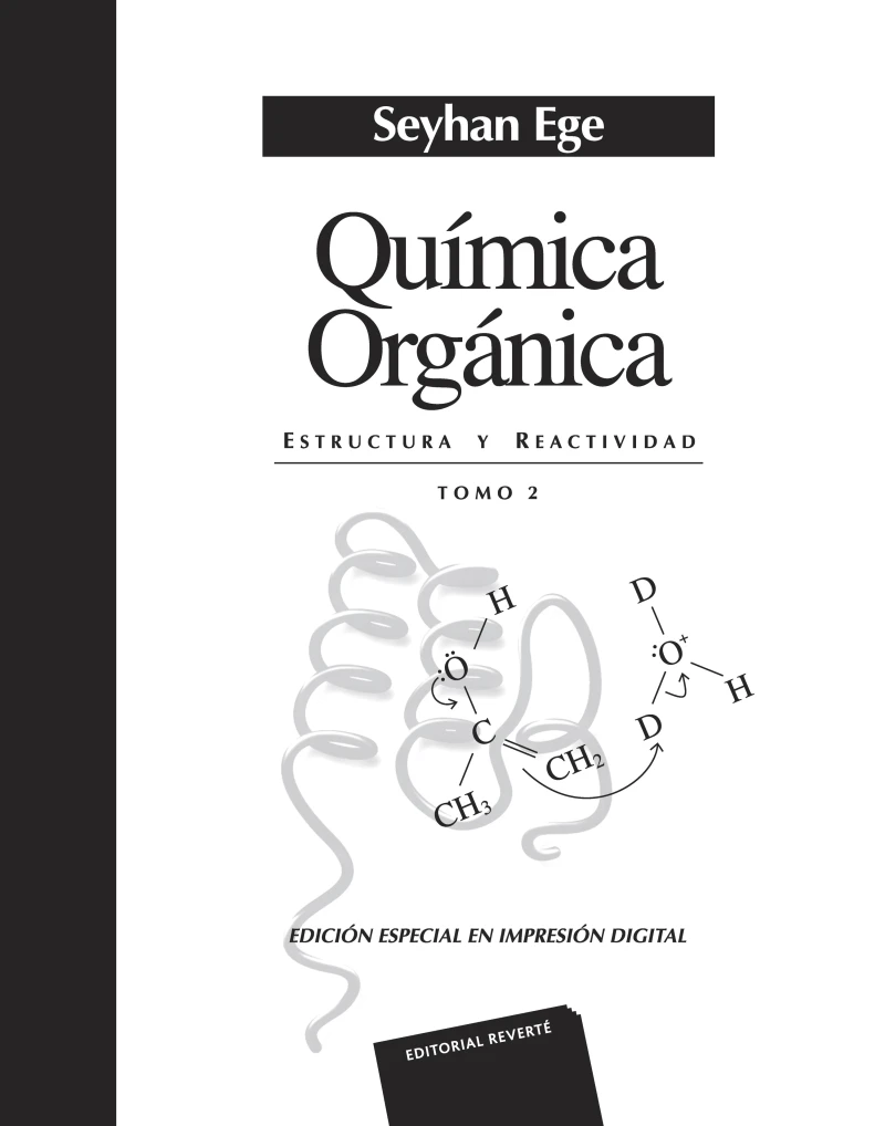 Portada: Química orgánica Tomo 2