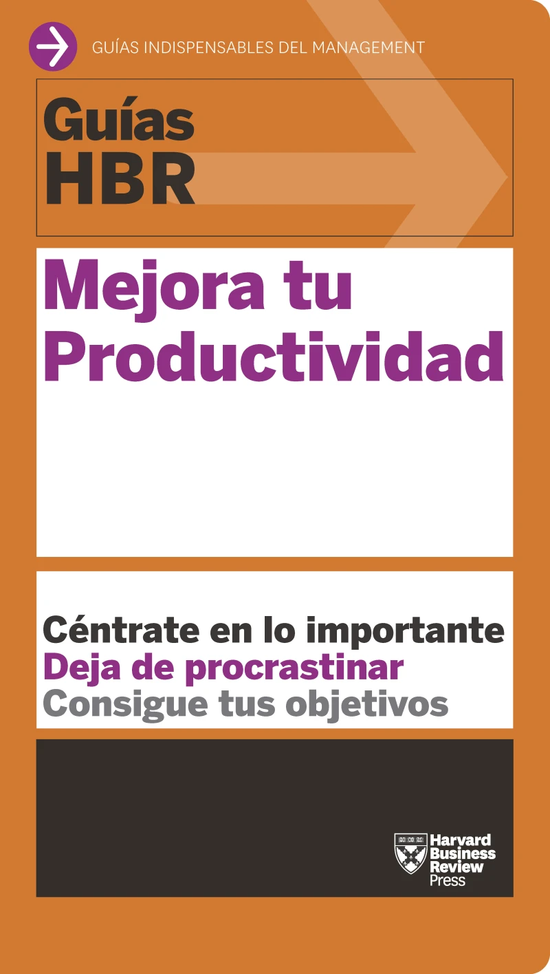 Portada: Guía HBR: Mejora tu productividad