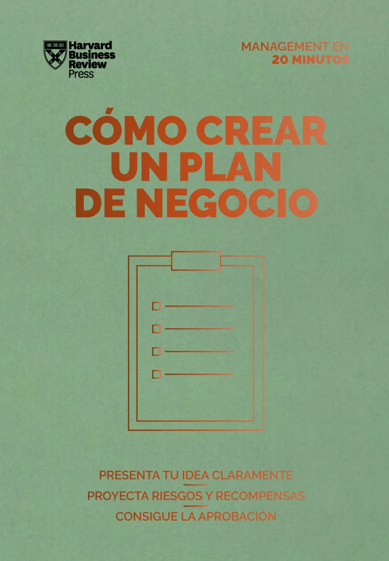 Portada: Cómo crear un plan de negocio. Serie Management en 20 minutos