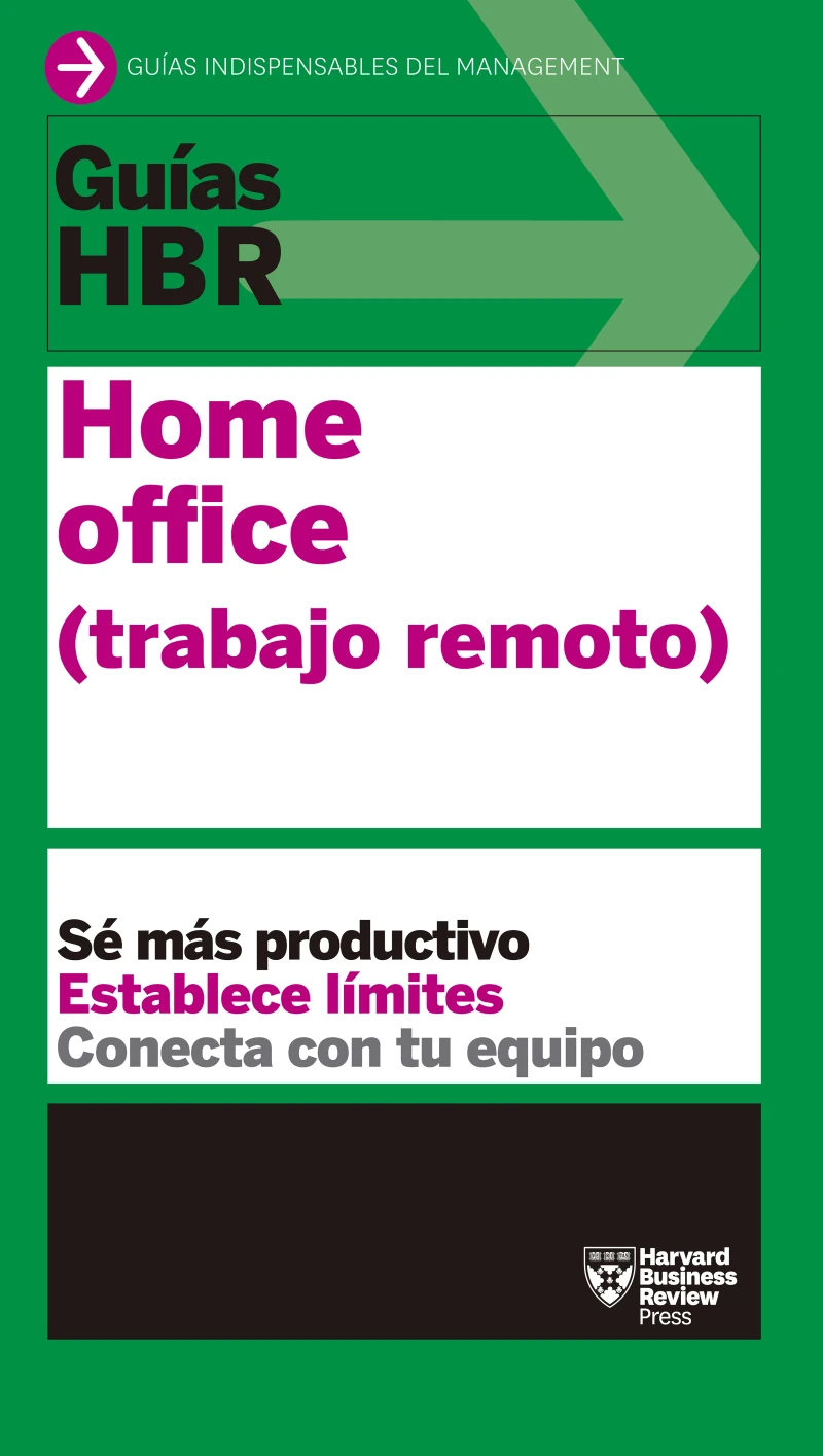 Portada: Guía HBR: Home office (trabajo remoto)