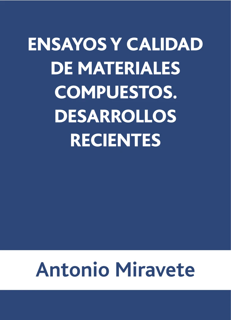 Portada: Ensayos y calidades de materiales compuestos