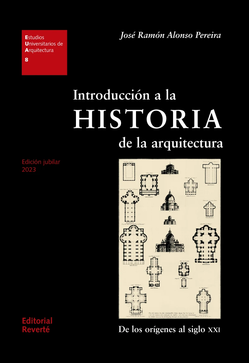 Portada: Introducción a la historia de la arquitectura, 2ª edición
