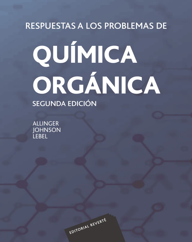 Portada: Respuestas a los problemas de Química orgánica