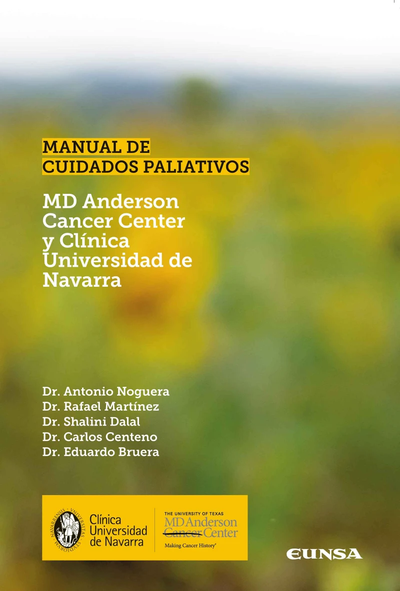 Portada: Manual de cuidados paliativos