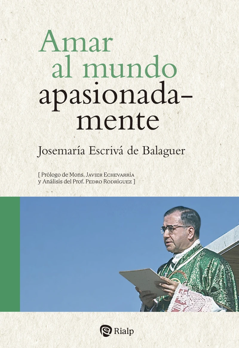 Portada: Amar al mundo apasionadamente
