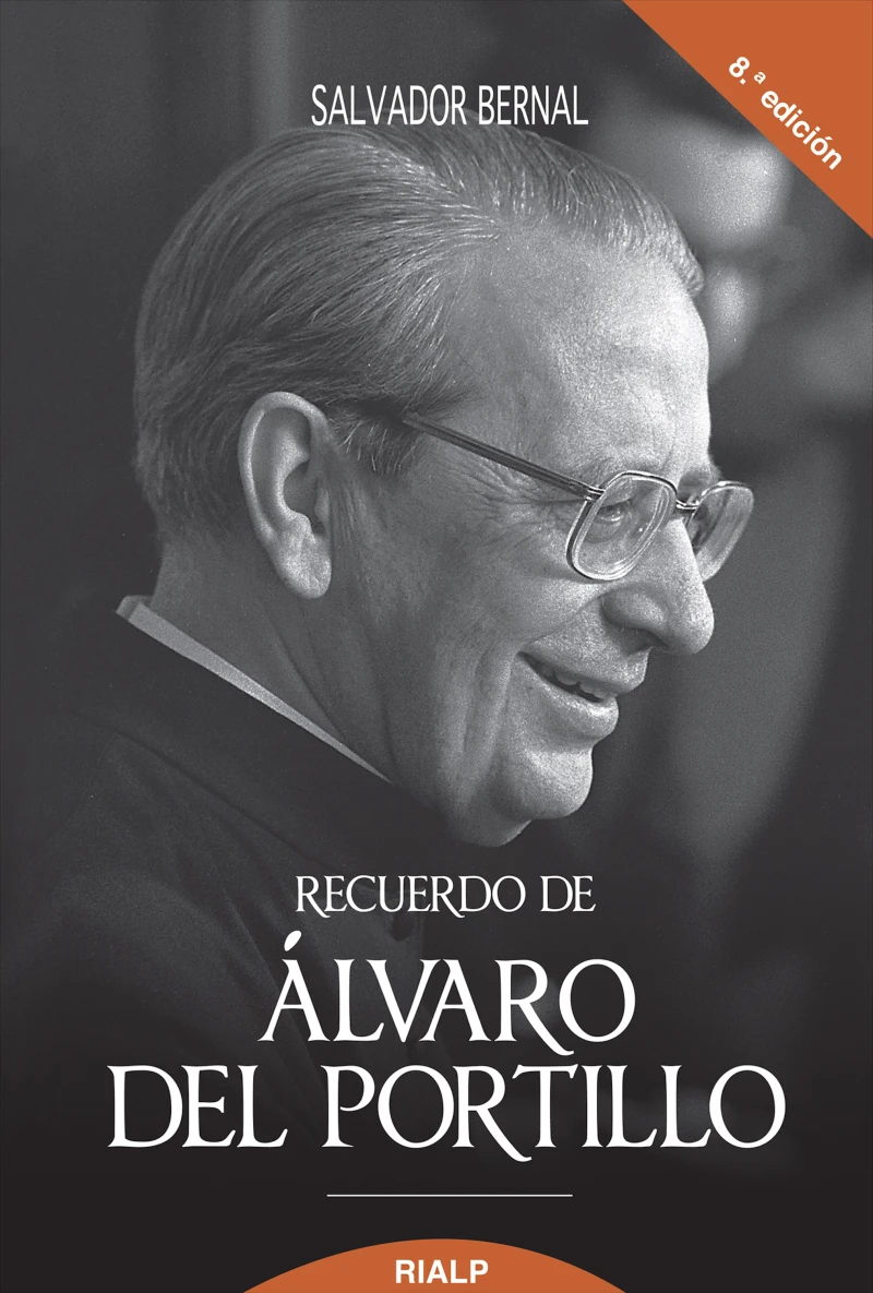 Portada: Recuerdo de Alvaro del Portillo, Prelado del Opus Dei
