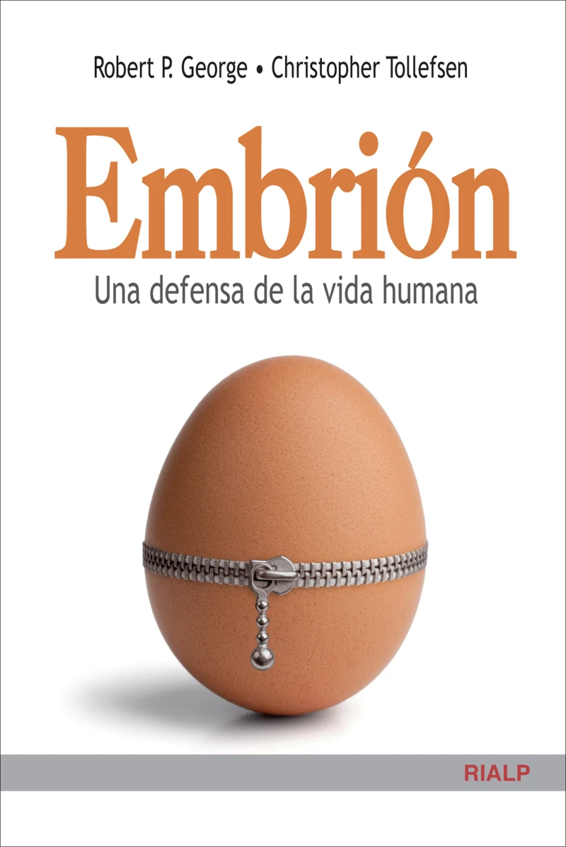 Portada: Embrión. Una defensa de la vida humana