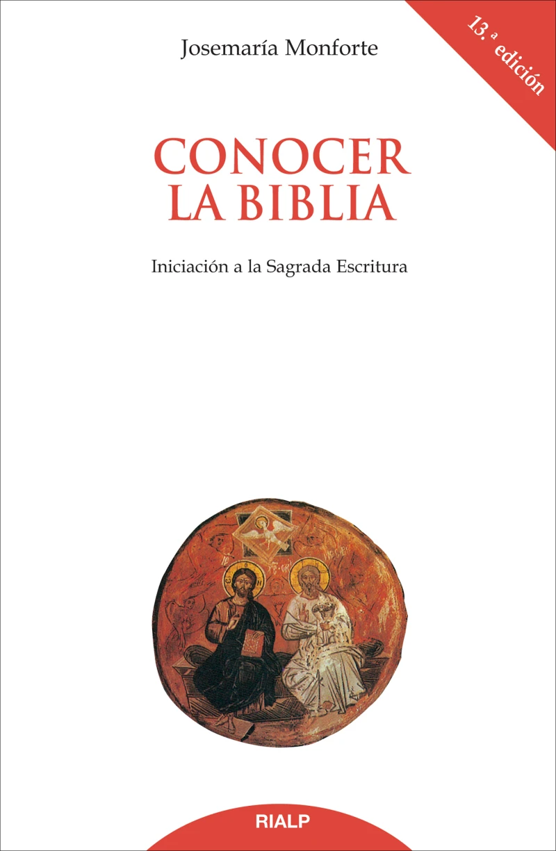 Portada: Conocer la Biblia. Iniciación a la Sagrada Escritura