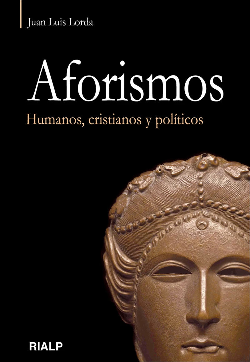 Portada: Aforismos. Humanos, cristianos y políticos.