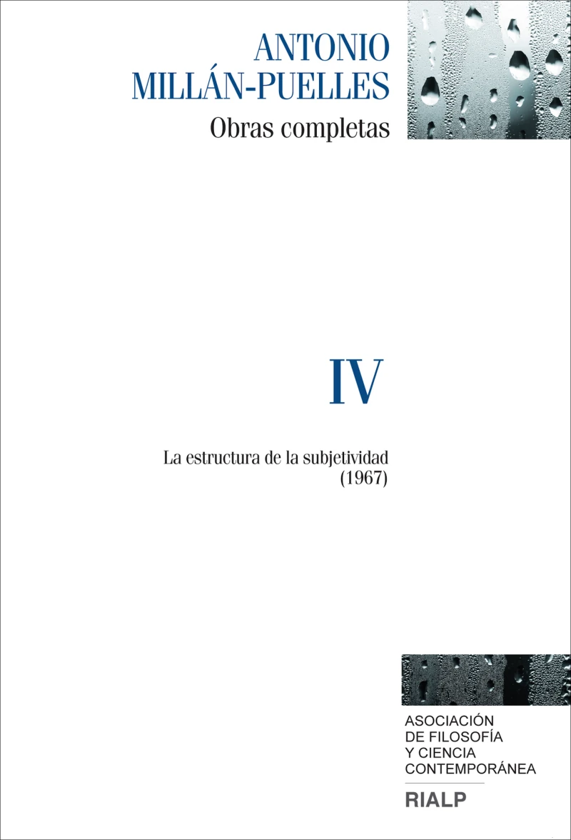 Portada: Millán-Puelles. IV. Obras completas