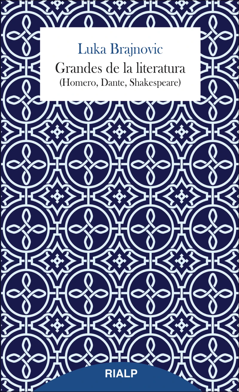 Portada: Grandes de la literatura (Homero, Dante, Shakespeare)