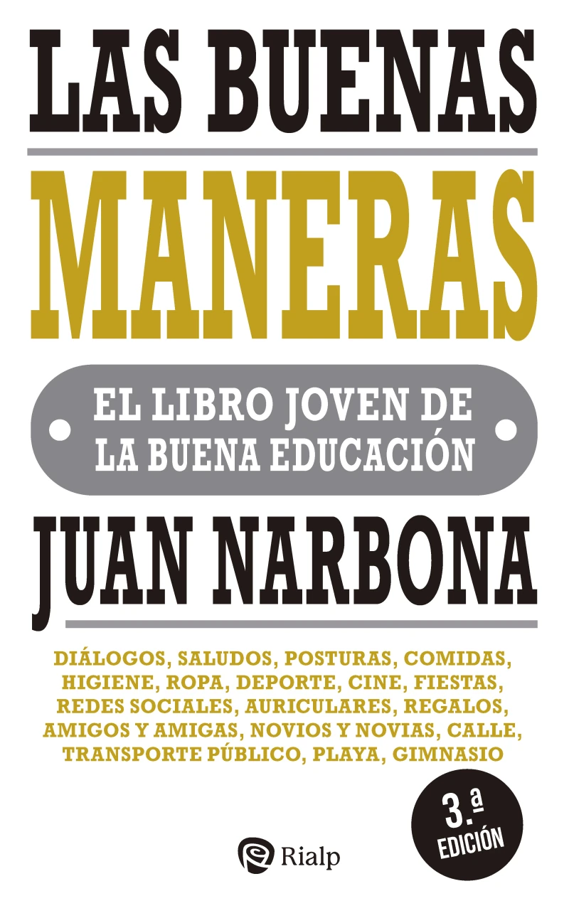 Portada: Las buenas maneras