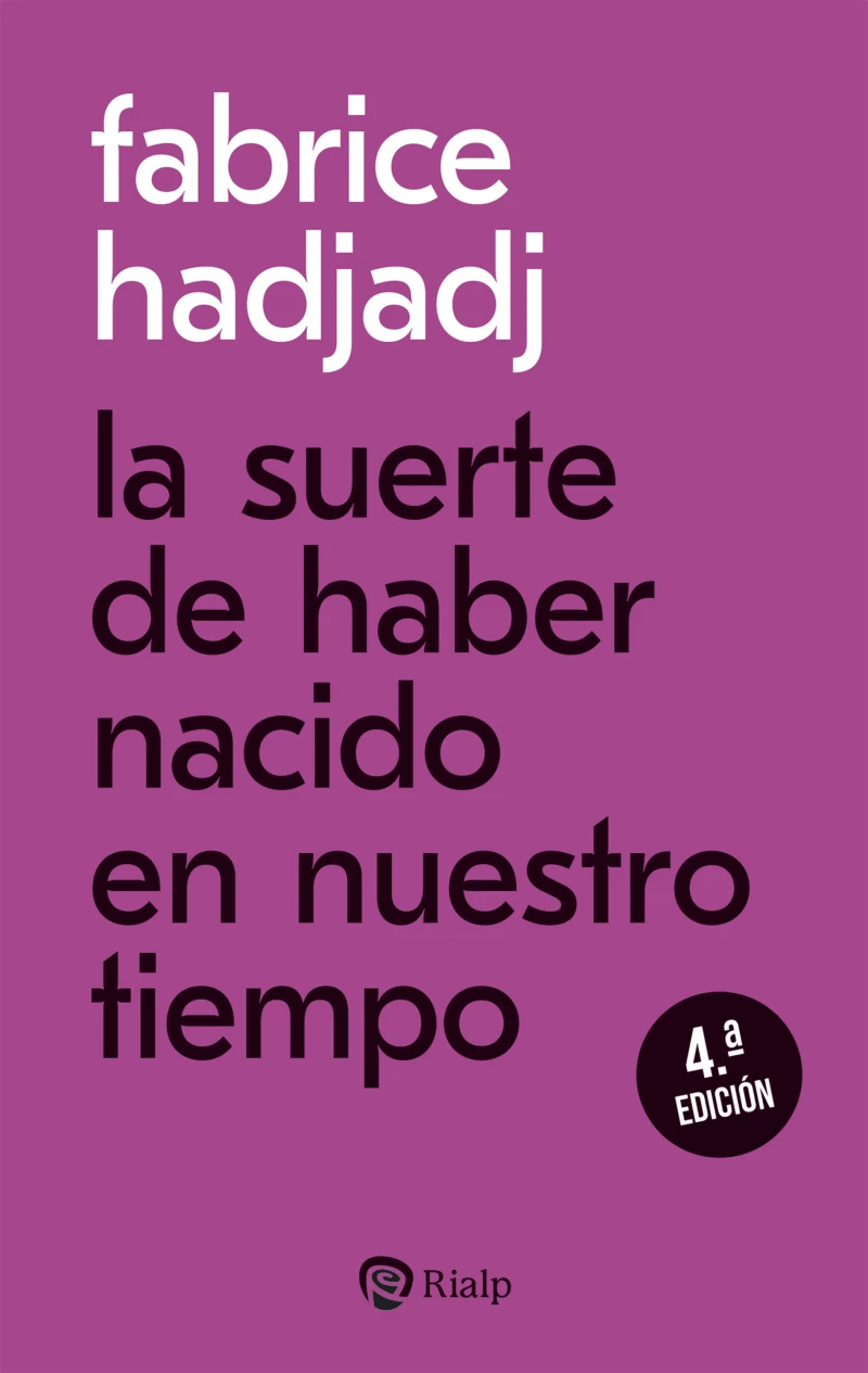 Portada: La suerte de haber nacido en nuestro tiempo