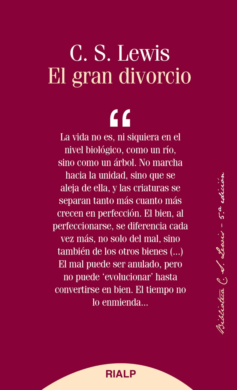 Portada: El gran divorcio