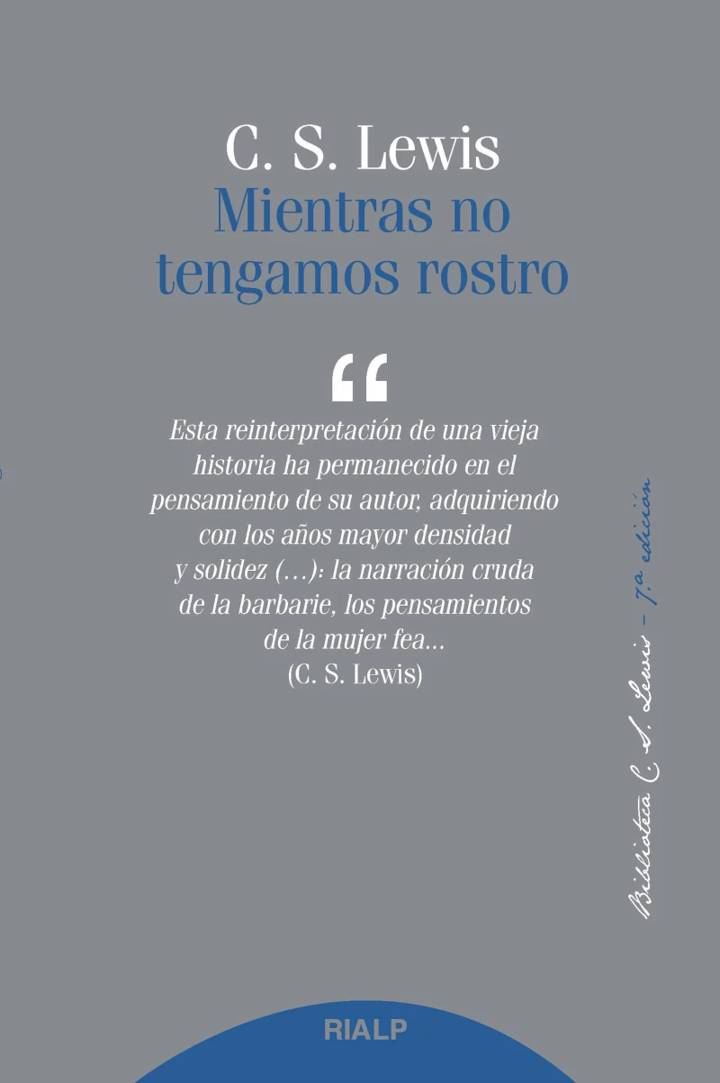 Portada: Mientras no tengamos rostro