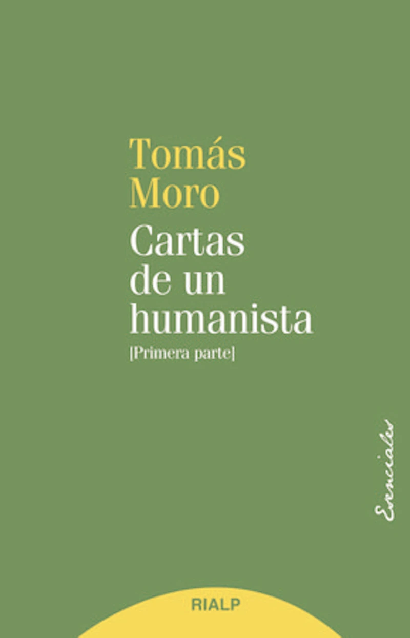 Portada: Cartas de un humanista