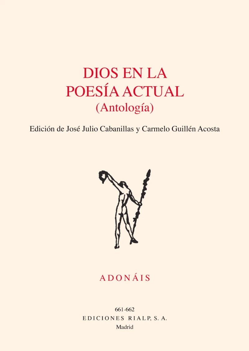 Portada: Dios en la poesía actual