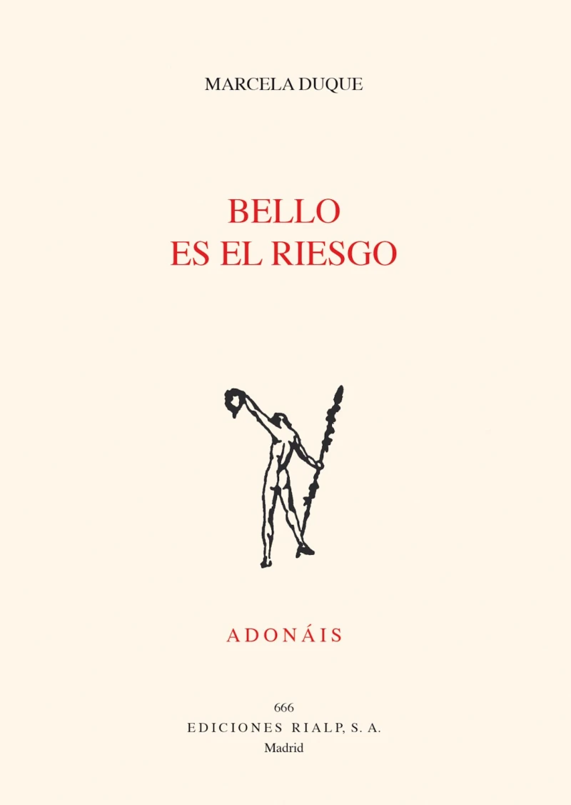 Portada: Bello es el riesgo