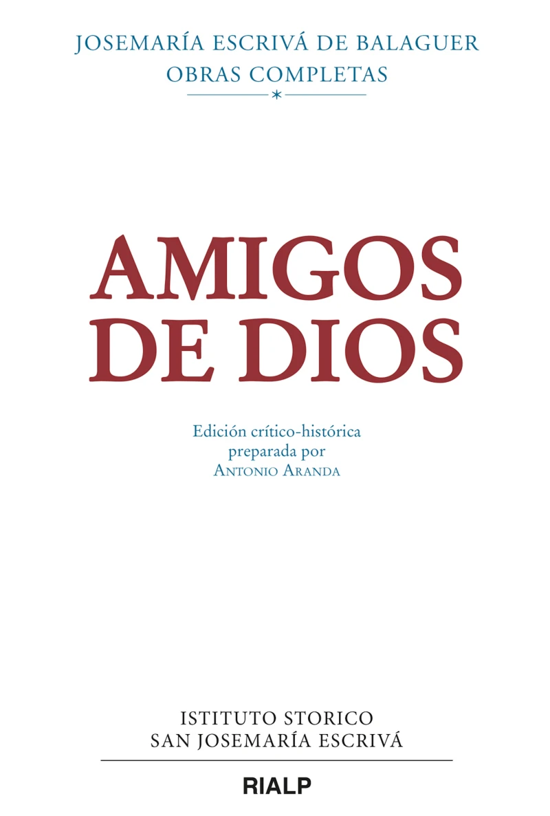 Portada: Amigos de Dios (crítico-histórica)