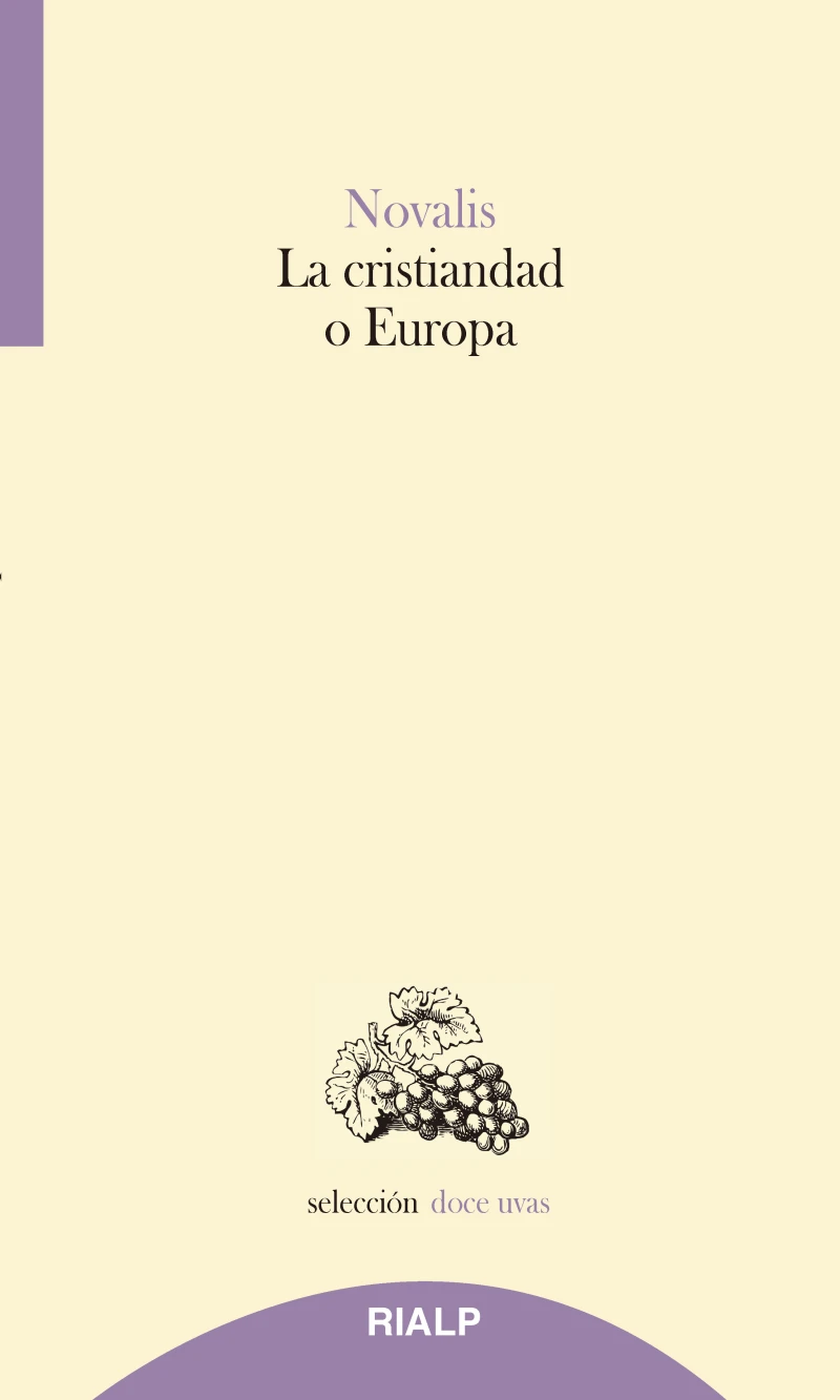 Portada: La cristiandad o Europa