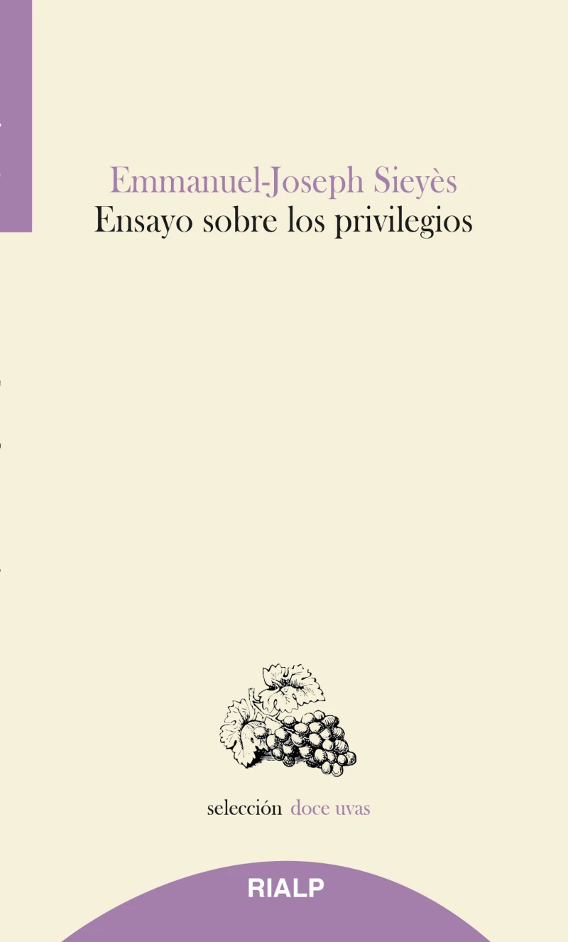 Portada: Ensayo sobre los privilegios