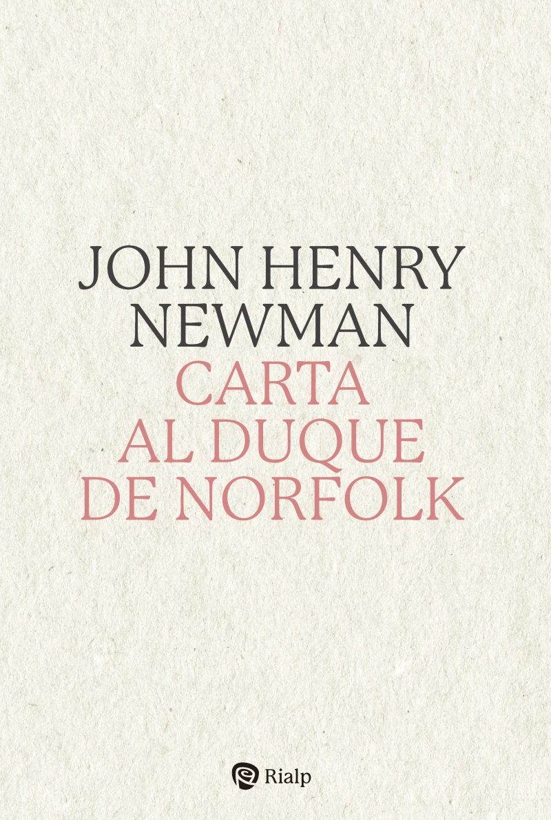 Portada: Carta al Duque de Norfolk