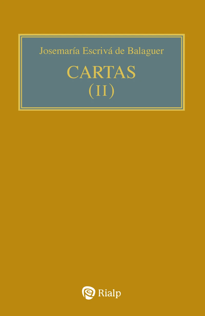 Portada: Cartas II (bolsillo, rústica)
