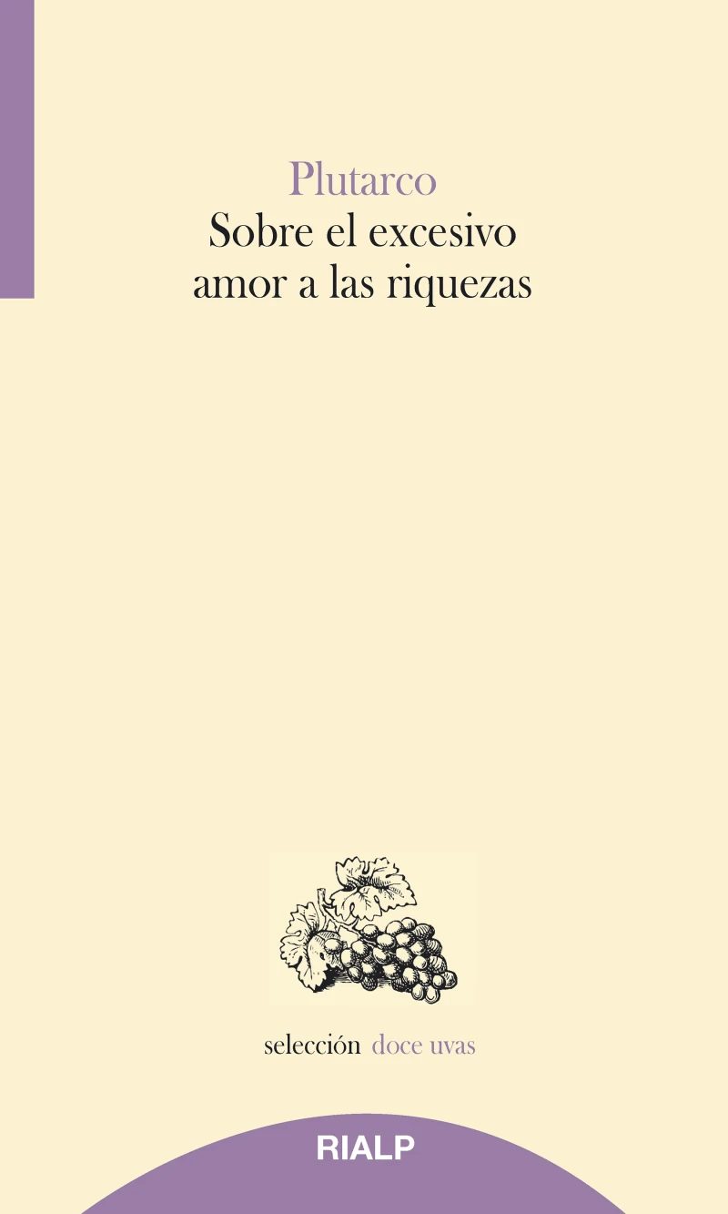 Portada: Sobre el excesivo amor a las riquezas