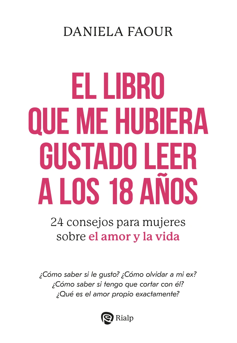 Portada: El libro que me hubiera gustado leer a los 18 años