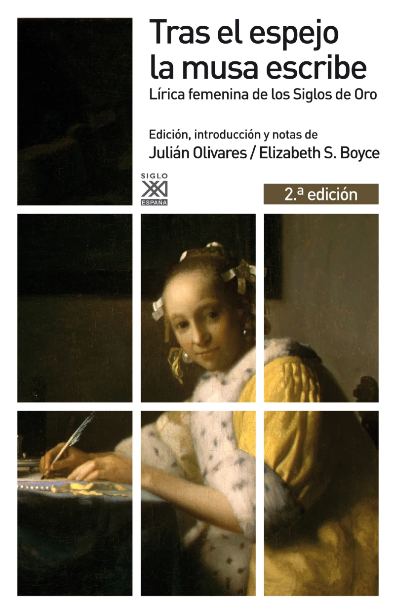 Portada: Tras el espejo la musa escribe